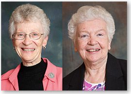 Sisters Regina and Mary, who will lecture at KofC Museum in New Have, CT