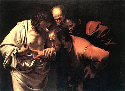 Caravaggio-Incredulity-of-St.-Thomas