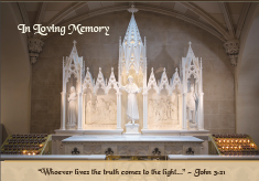 In Loving Memory Prayer Card
