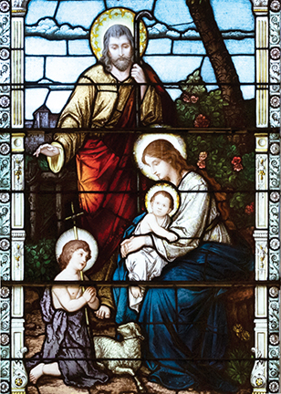 The Holy Family, Chapel of the Immaculate Conception, Mount Saint Vincent, Bronx, New York