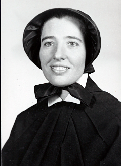 Sr. Mary Aquin Flaherty in traditional habit